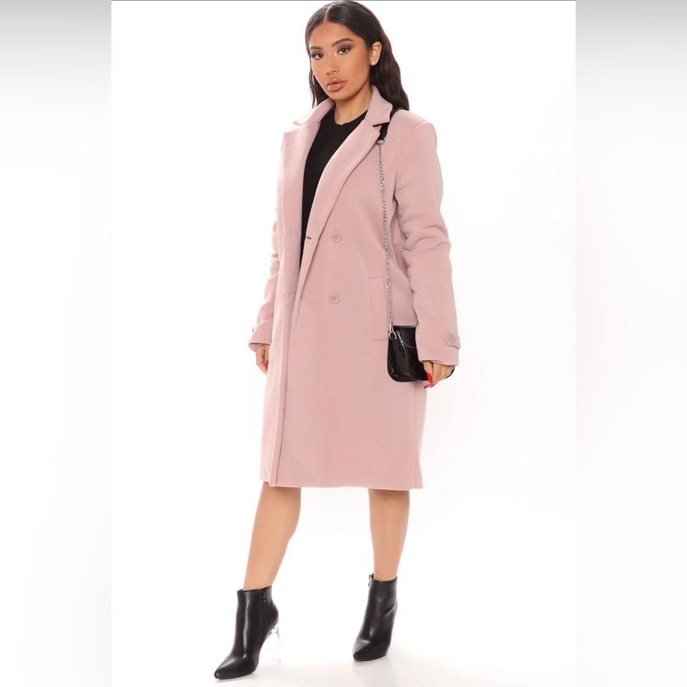Mauve Long Coat